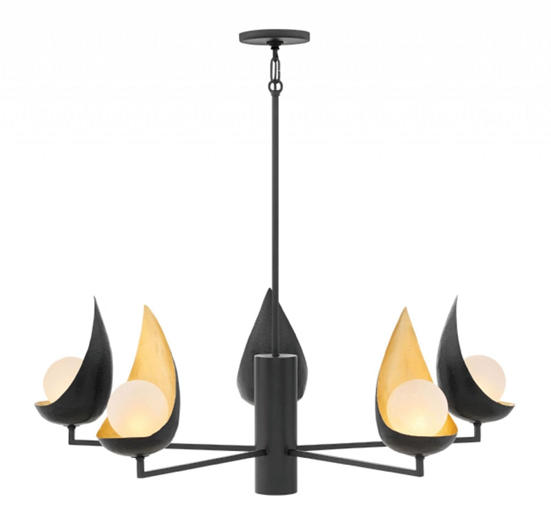 Hinkley 47905 Ren 6-lt 36" LED Chandelier