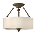 Hinkley 4791 Sussex 3-lt 16" Semi Flush Mount