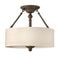 Hinkley 4791 Sussex 3-lt 16" Semi Flush Mount