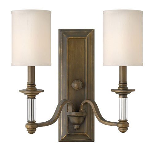 Hinkley 4792 Sussex 2-lt 16" Tall LED Wall Sconce
