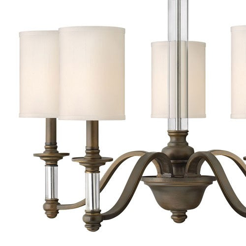 Hinkley 4795 Sussex 5-lt 26" LED Chandelier