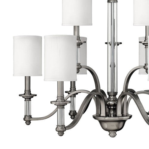 Hinkley 4798 Sussex 9-lt 32" LED Chandelier