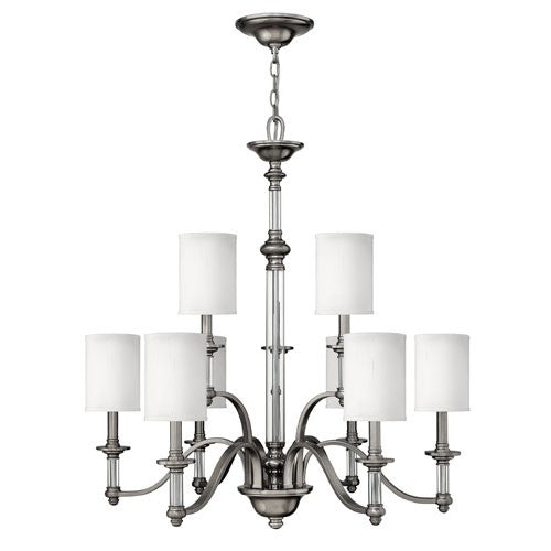 Hinkley 4798 Sussex 9-lt 32" LED Chandelier