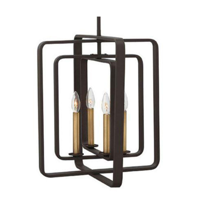 Hinkley 4814 Quentin 4-lt 17" LED Chandelier