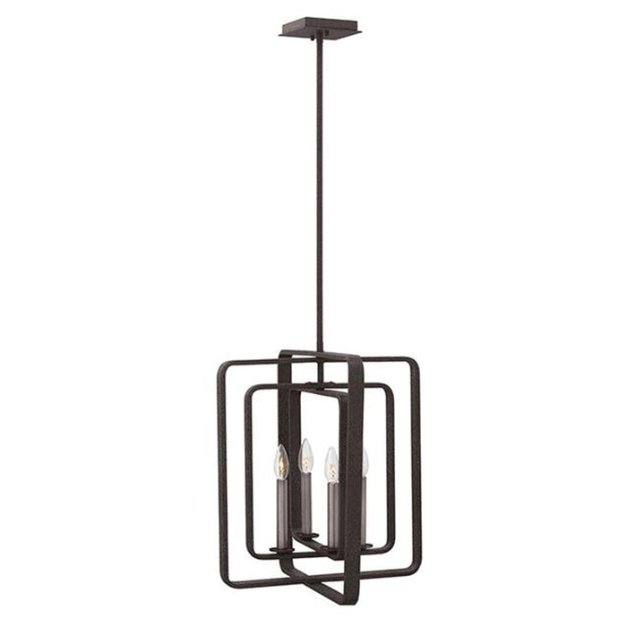 Hinkley 4814 Quentin 4-lt 17" LED Chandelier