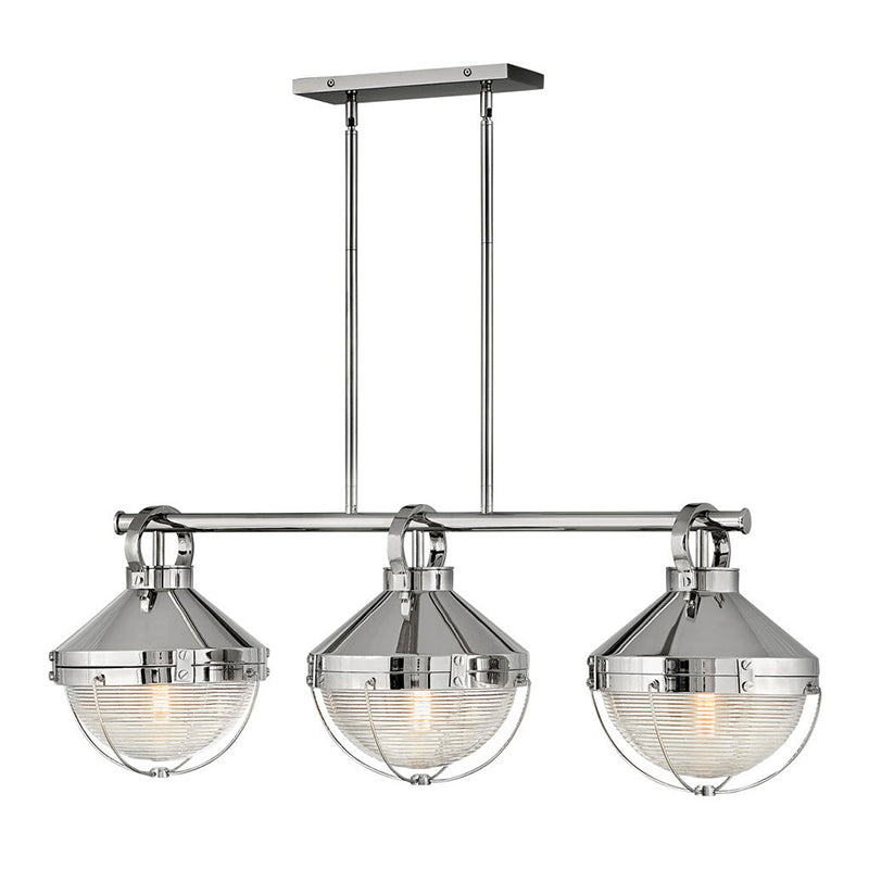 Hinkley 4846 Crew 3-lt 42" LED Linear Chandelier