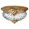 Hinkley 4881 Plantation 3-lt 16" LED Flush Mount
