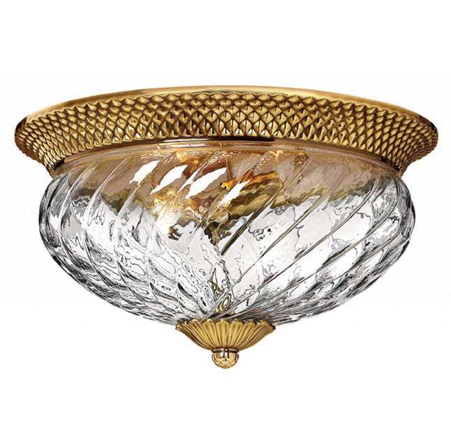 Hinkley 4881 Plantation 3-lt 16" LED Flush Mount
