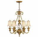 Hinkley 4886 Plantation 7-lt 28" LED Chandelier