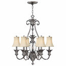 Hinkley 4886 Plantation 7-lt 28" LED Chandelier