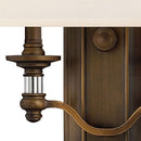 Hinkley 4900 Sussex 2-lt 14" LED Wall Sconce