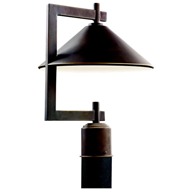 Kichler 49063 Ripley 1-lt Outdoor Post Mount