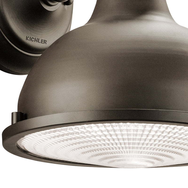Kichler 49065 Hatteras Bay 1-lt 10" Tall Outdoor Wall Light