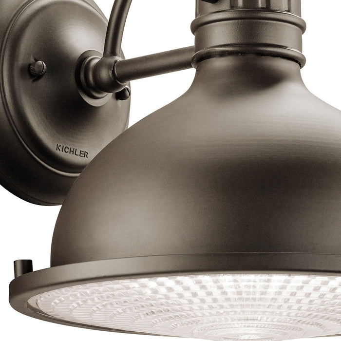 Kichler 49067 Hatteras Bay 1-lt 11" Outdoor Wall Light