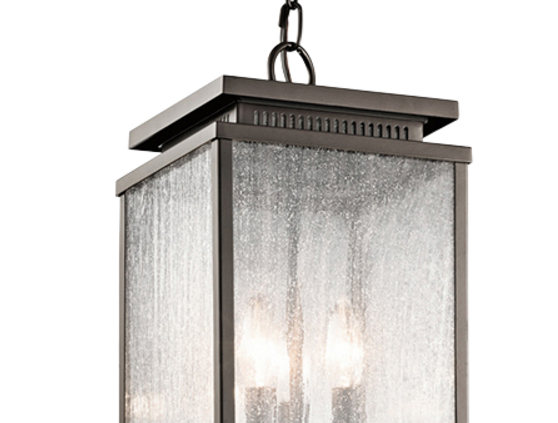 Kichler 49387 Manningham 3-lt Outdoor Hanging Pendant