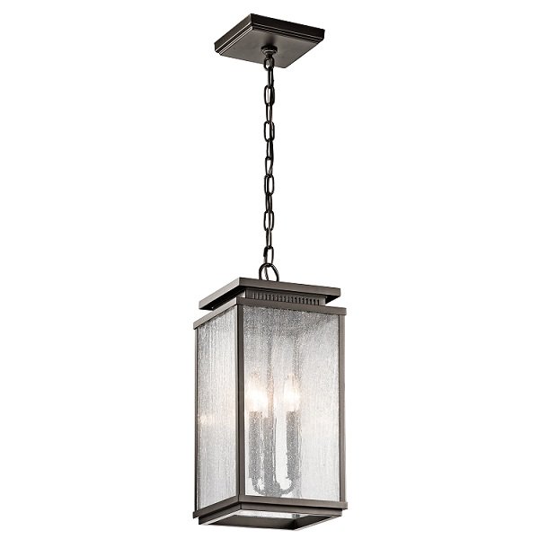 Kichler 49387 Manningham 3-lt Outdoor Hanging Pendant