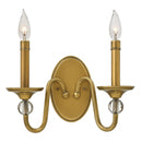 Hinkley 4952 Eleanor 2-lt 13" LED Wall Sconce