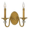 Hinkley 4952 Eleanor 2-lt 13" LED Wall Sconce