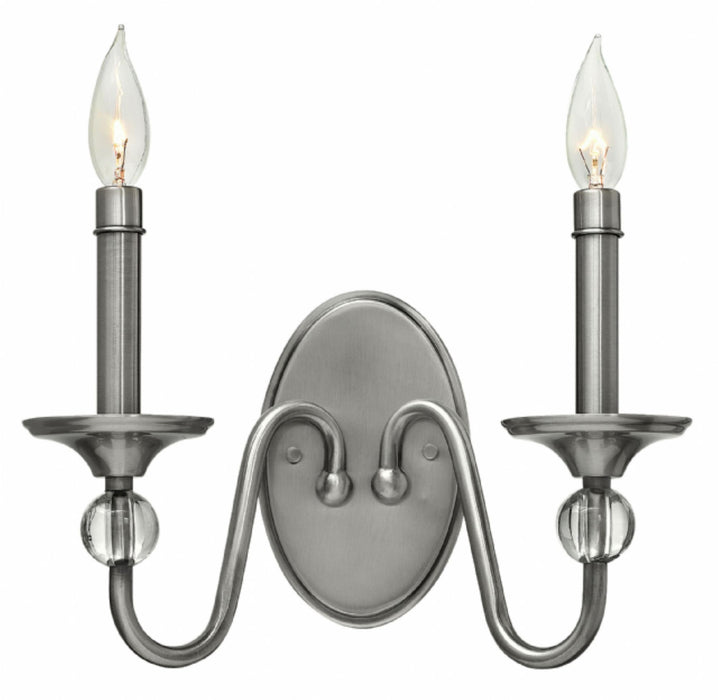 Hinkley 4952 Eleanor 2-lt 13" LED Wall Sconce