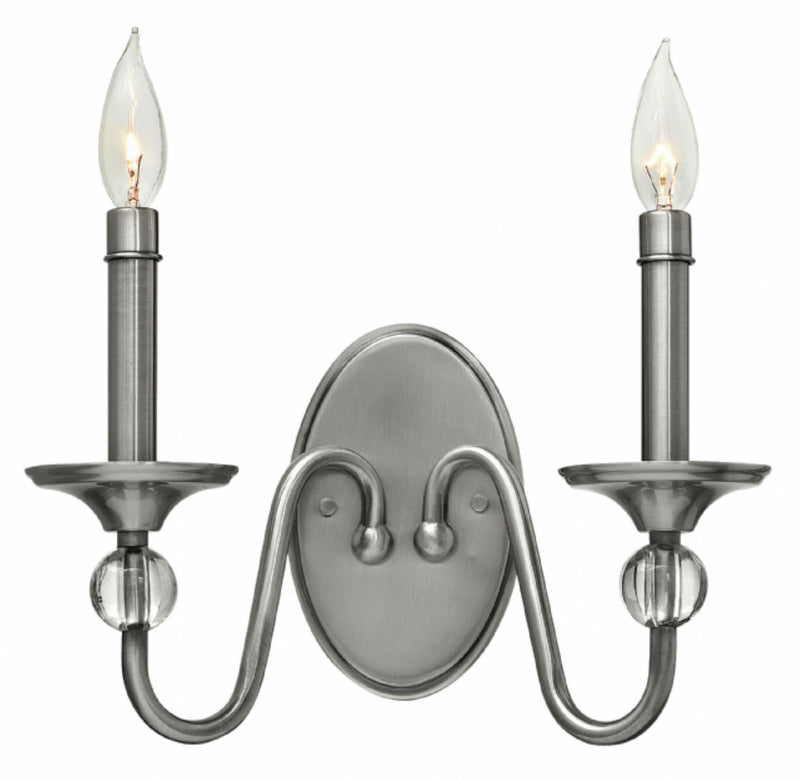 Hinkley 4952 Eleanor 2-lt 13" LED Wall Sconce