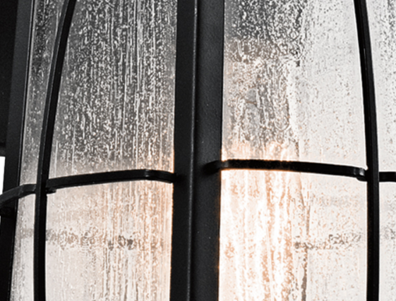 Kichler 49552 Tolerand 6 Wide Outdoor Wall Light 49552BKT Kichler Lighting LBC Lighting