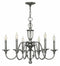 Hinkley 4956 Eleanor 6-lt 27" LED Chandelier