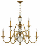 Hinkley 4958 Eleanor 9-lt 35" LED Chandelier