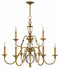 Hinkley 4958 Eleanor 9-lt 35" LED Chandelier