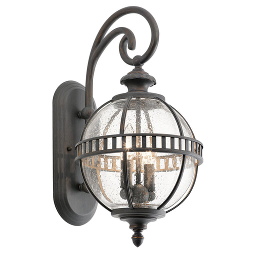 Kichler 49600 Halleron 2-lt 10" Wide Outdoor Wall Lantern - LBC Lighting