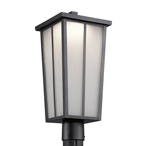 Kichler 49625 Amber Valley 1-lt LED Post Lantern