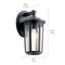 Kichler 49893 Fairfield 1-lt 15" Tall Outdoor Wall Light