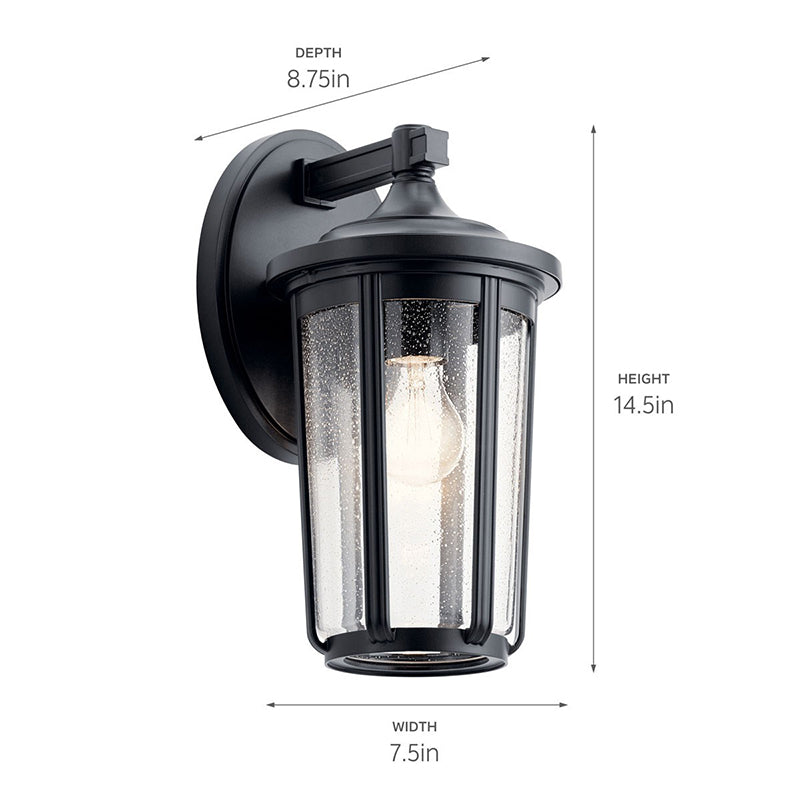 Kichler 49893 Fairfield 1-lt 15" Tall Outdoor Wall Light