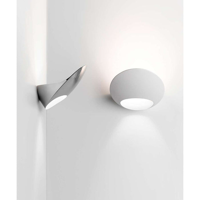 Luceplan D90 Garbi 8" LED Wall Sconce