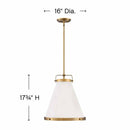 Hinkley 4993 Lark 1-lt 16" LED Pendant