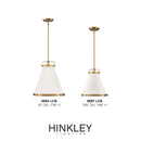 Hinkley 4997 Lark 1-lt 14" LED Pendant
