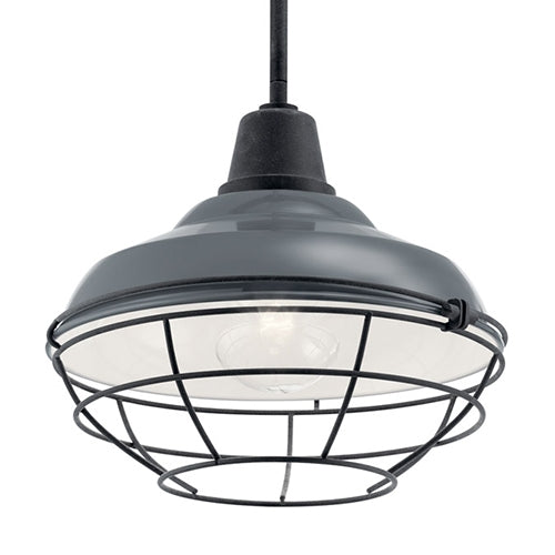 Kichler 49992 Pier 12" Wide Outdoor Convertible Pendant