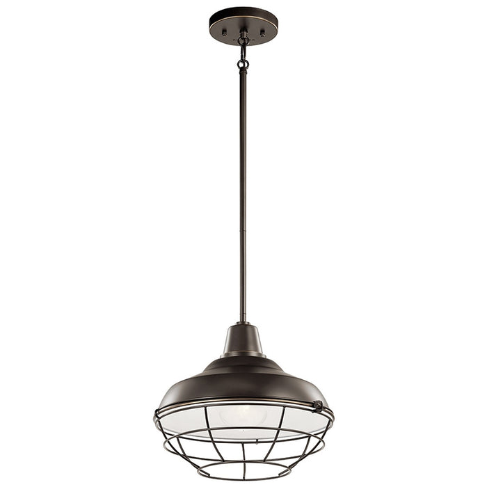 Kichler 49992 Pier 12" Wide Outdoor Convertible Pendant