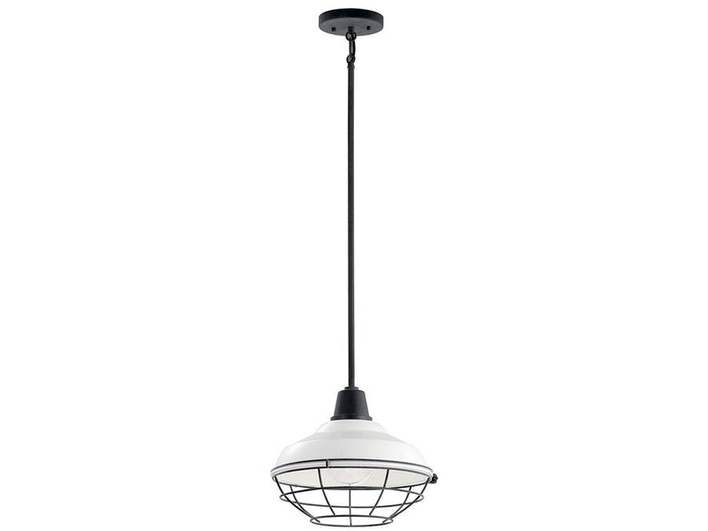 Kichler 49992 Pier 12" Wide Outdoor Convertible Pendant