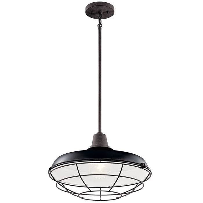 Kichler 49993 Pier 16" Wide Outdoor Convertible Pendant