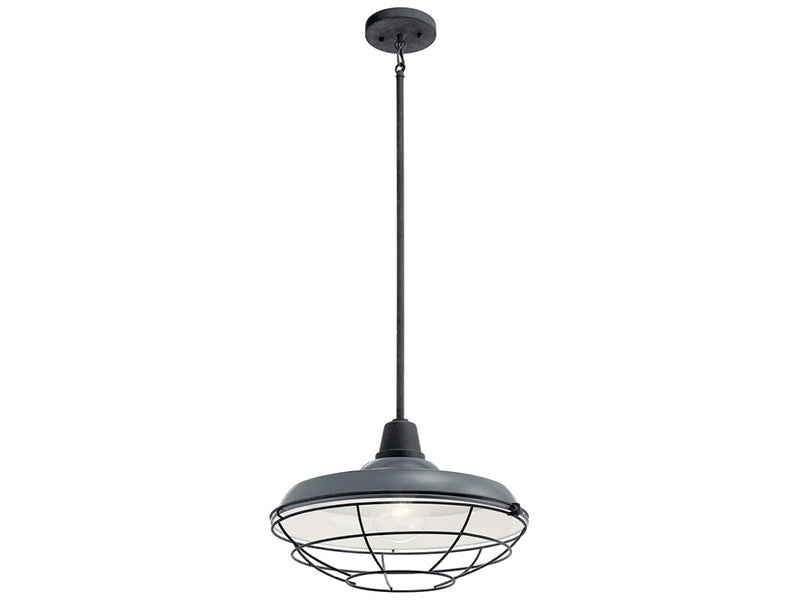 Kichler 49993 Pier 16" Wide Outdoor Convertible Pendant