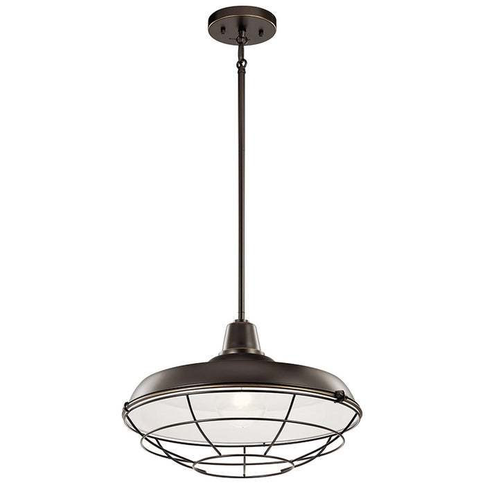 Kichler 49993 Pier 16" Wide Outdoor Convertible Pendant