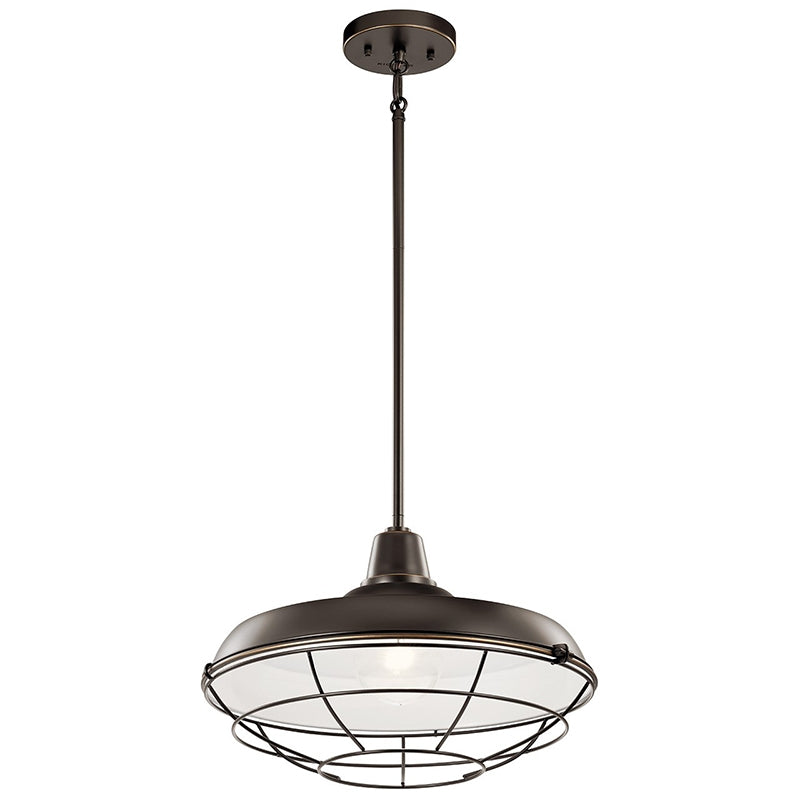 Kichler 49993 Pier 16" Wide Outdoor Convertible Pendant