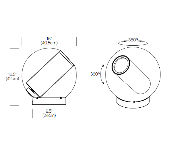 Pablo Design Bel Occhio Table Lamp