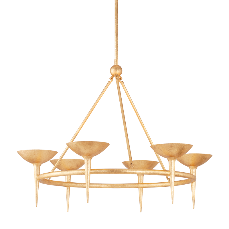 Troy F2606 Cecilia 6-lt 40" Chandelier