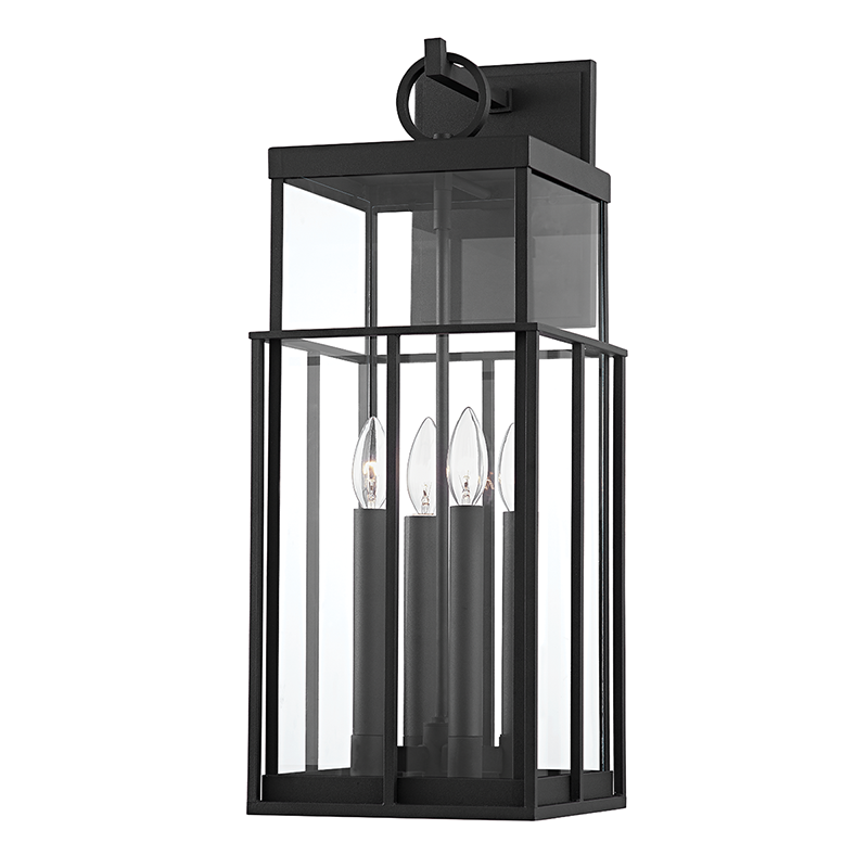 Troy B6483 Longport 4-lt 25" Tall Outdoor Wall Sconce