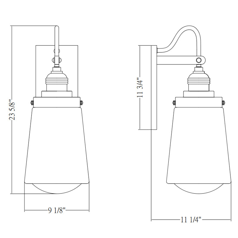 Savoy House 5-2068 Macauley 3-lt 24" Tall Outdoor Wall Lantern