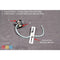 Nora NTL-151 Line Voltage R30 Flat Back Cylinder Track Kit