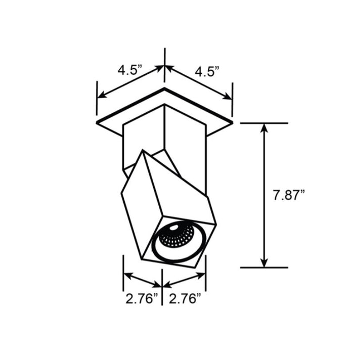 Access 50011 Transformer LED 1-lt Flush Mount