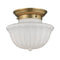 Hudson Valley 5009F Dutchess 9" 1-lt Semi-Flush