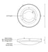 Kuzco 501112 Floyd LED Flush Mount